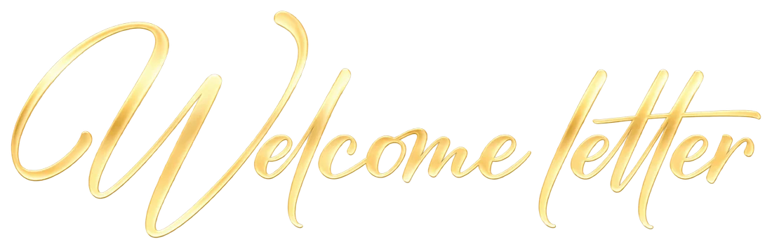 Welcome letter